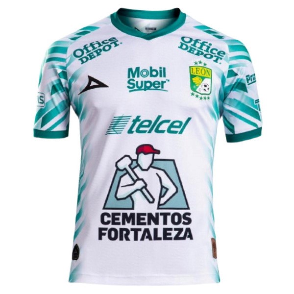 Thailand Trikot Club León Ausweich 2021-22 Weiß Fussballtrikots Günstig